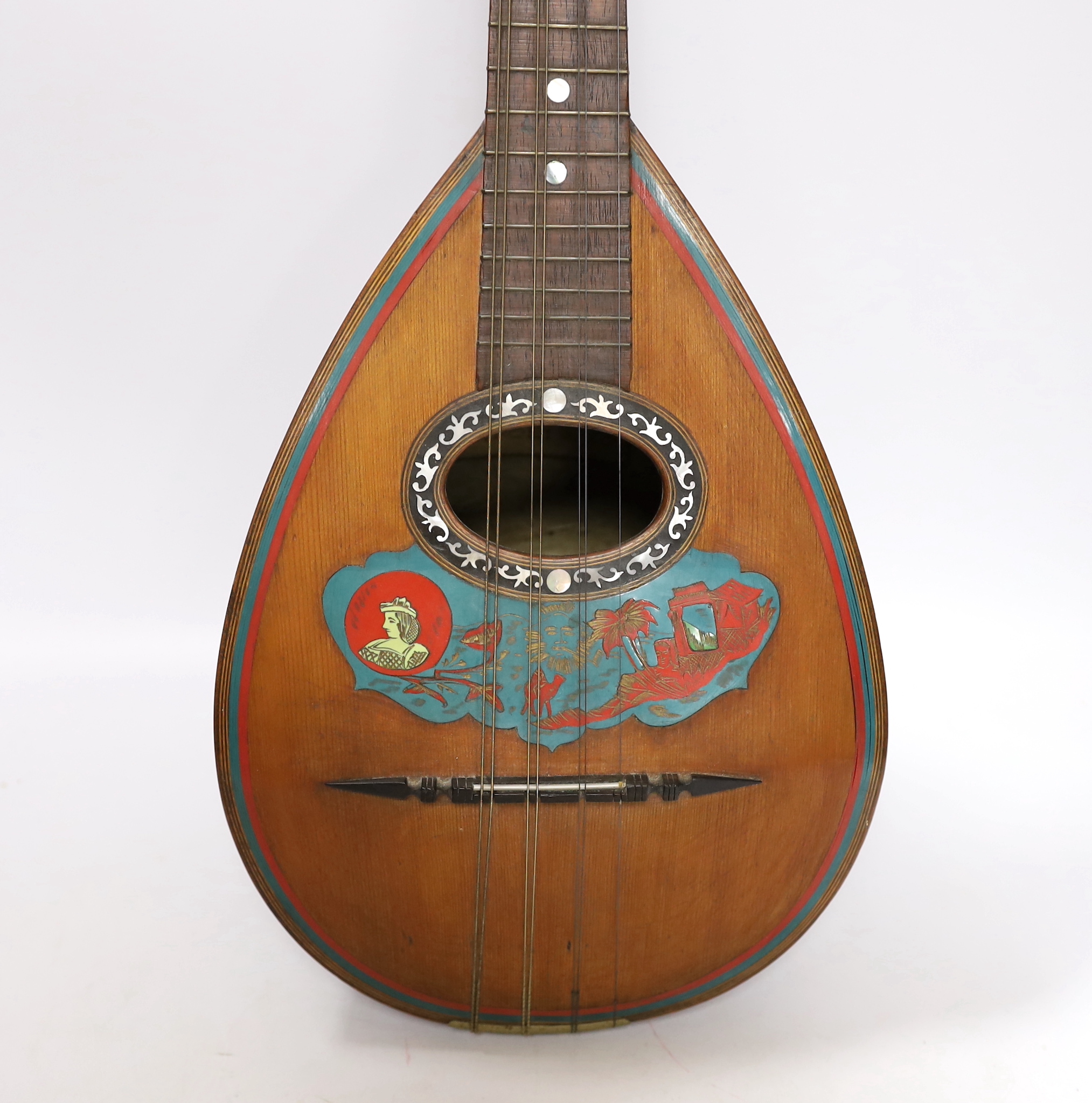 A Fratelli Hasermann, Napoli, mandolin, early 20th century